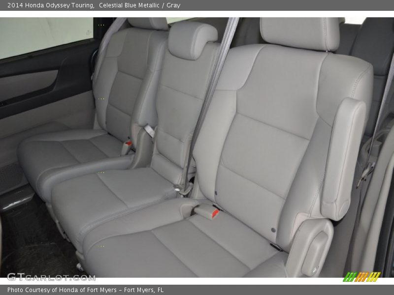 Celestial Blue Metallic / Gray 2014 Honda Odyssey Touring