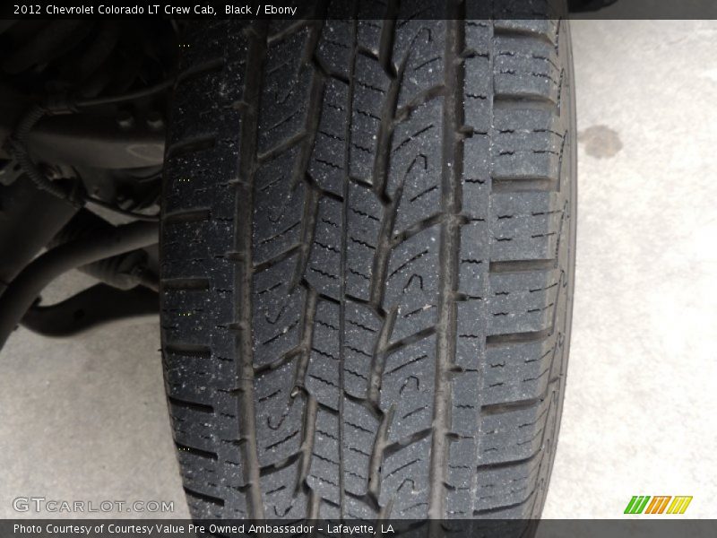 Black / Ebony 2012 Chevrolet Colorado LT Crew Cab