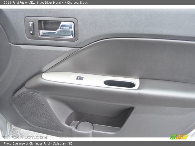 Ingot Silver Metallic / Charcoal Black 2012 Ford Fusion SEL