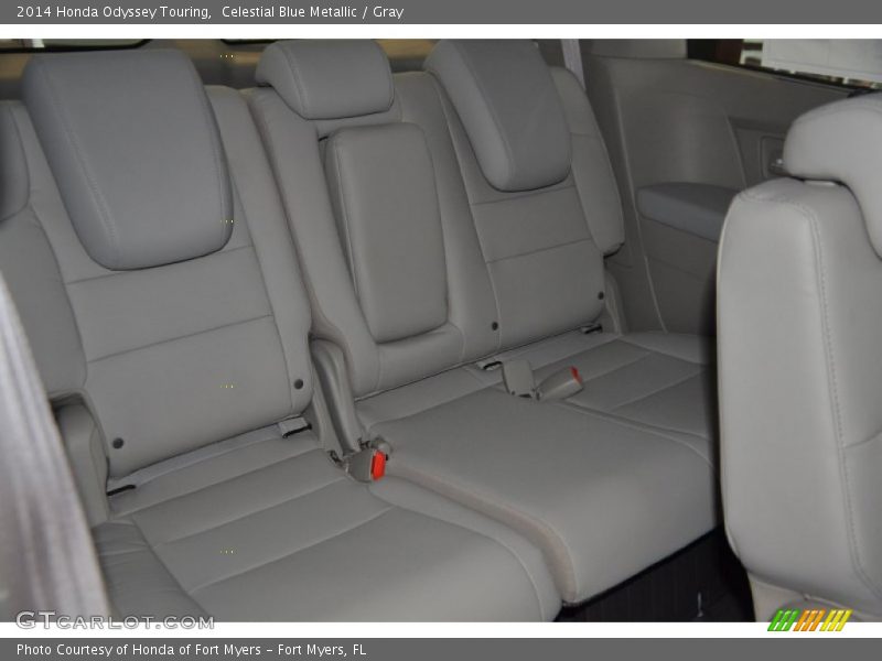 Celestial Blue Metallic / Gray 2014 Honda Odyssey Touring