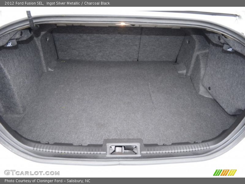 Ingot Silver Metallic / Charcoal Black 2012 Ford Fusion SEL