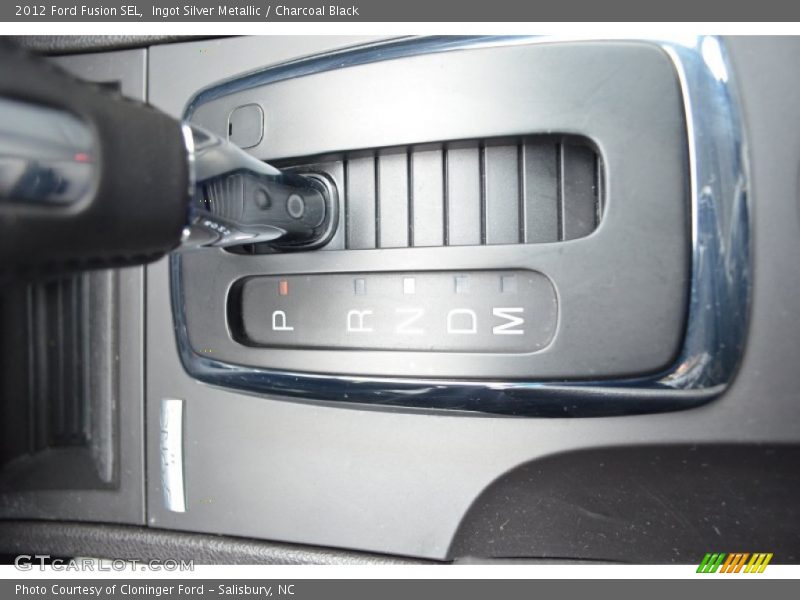 Ingot Silver Metallic / Charcoal Black 2012 Ford Fusion SEL