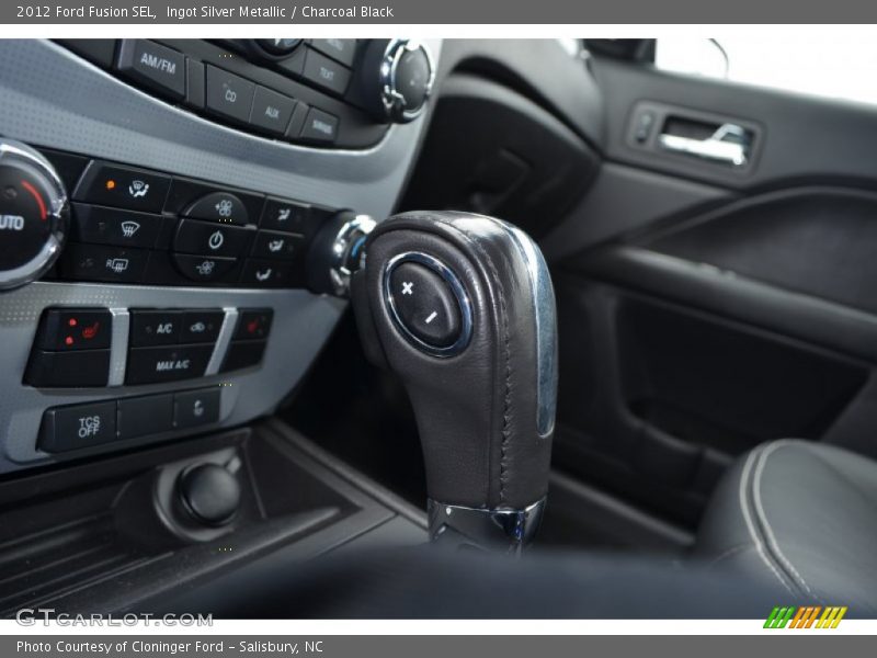 Ingot Silver Metallic / Charcoal Black 2012 Ford Fusion SEL