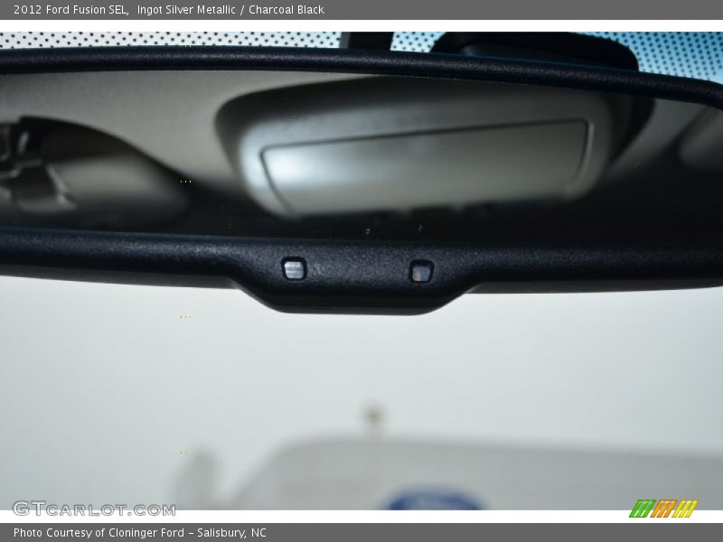 Ingot Silver Metallic / Charcoal Black 2012 Ford Fusion SEL