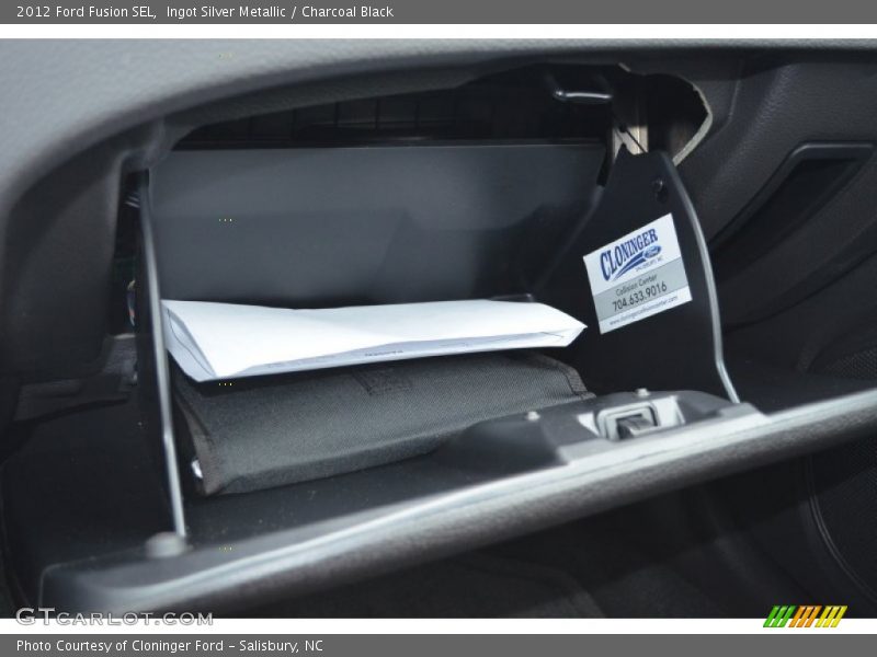Ingot Silver Metallic / Charcoal Black 2012 Ford Fusion SEL