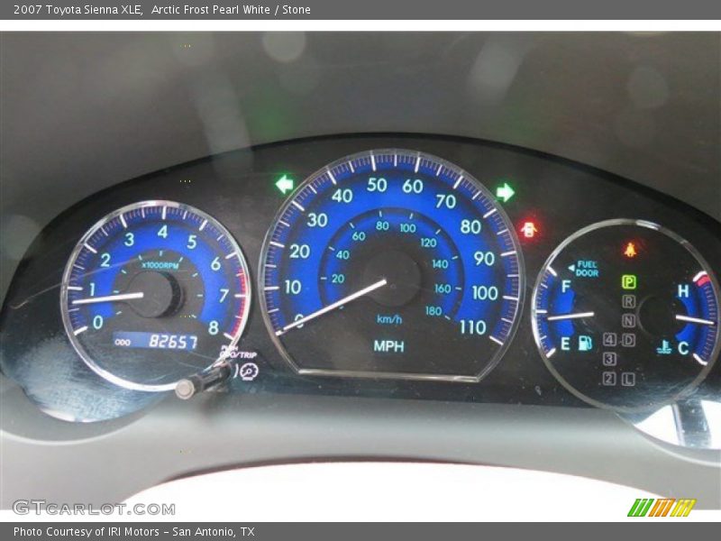 Arctic Frost Pearl White / Stone 2007 Toyota Sienna XLE