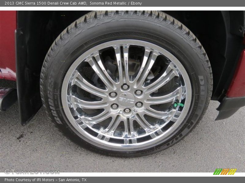 Sonoma Red Metallic / Ebony 2013 GMC Sierra 1500 Denali Crew Cab AWD