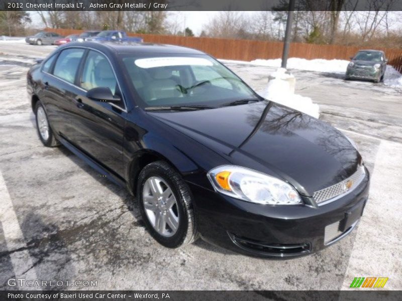 Ashen Gray Metallic / Gray 2012 Chevrolet Impala LT