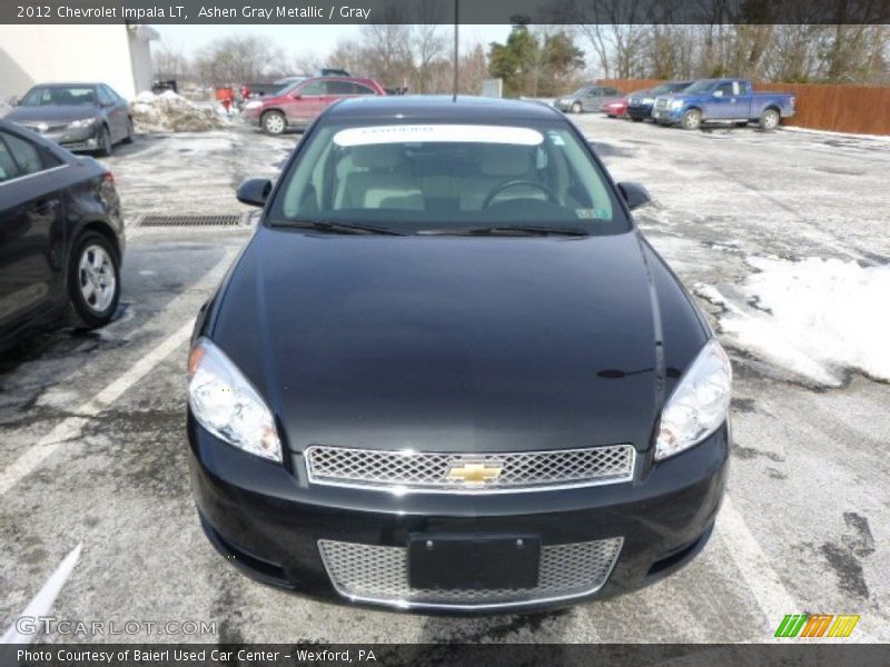 Ashen Gray Metallic / Gray 2012 Chevrolet Impala LT