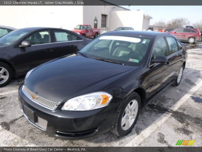 Ashen Gray Metallic / Gray 2012 Chevrolet Impala LT