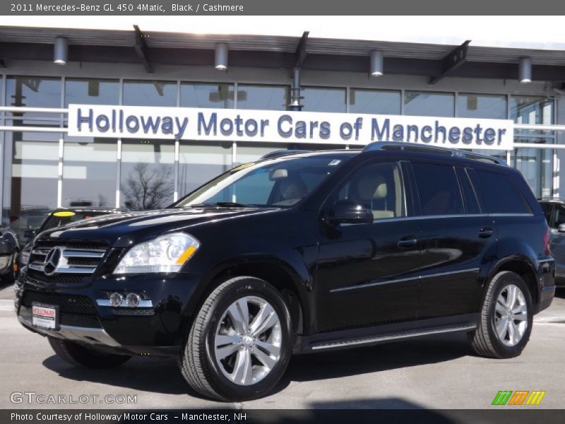 Black / Cashmere 2011 Mercedes-Benz GL 450 4Matic