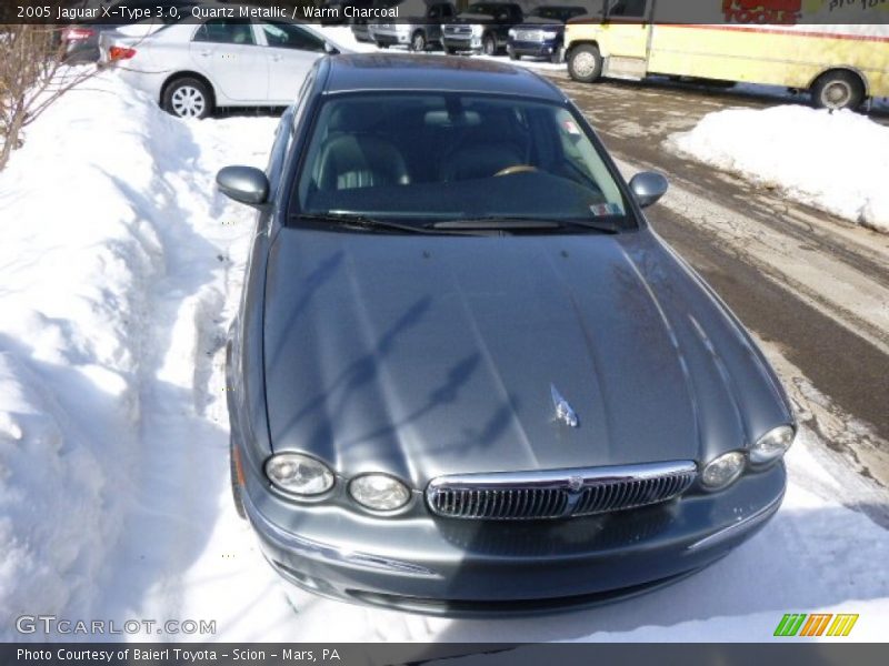 Quartz Metallic / Warm Charcoal 2005 Jaguar X-Type 3.0