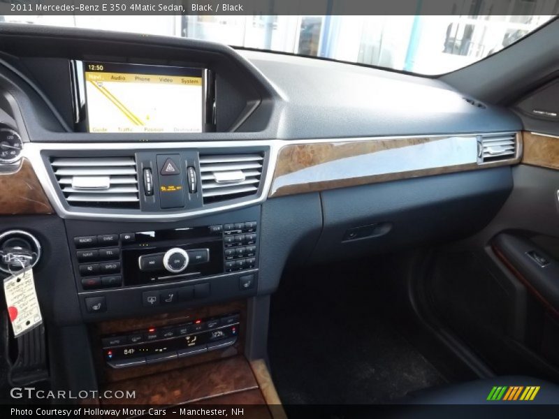 Black / Black 2011 Mercedes-Benz E 350 4Matic Sedan