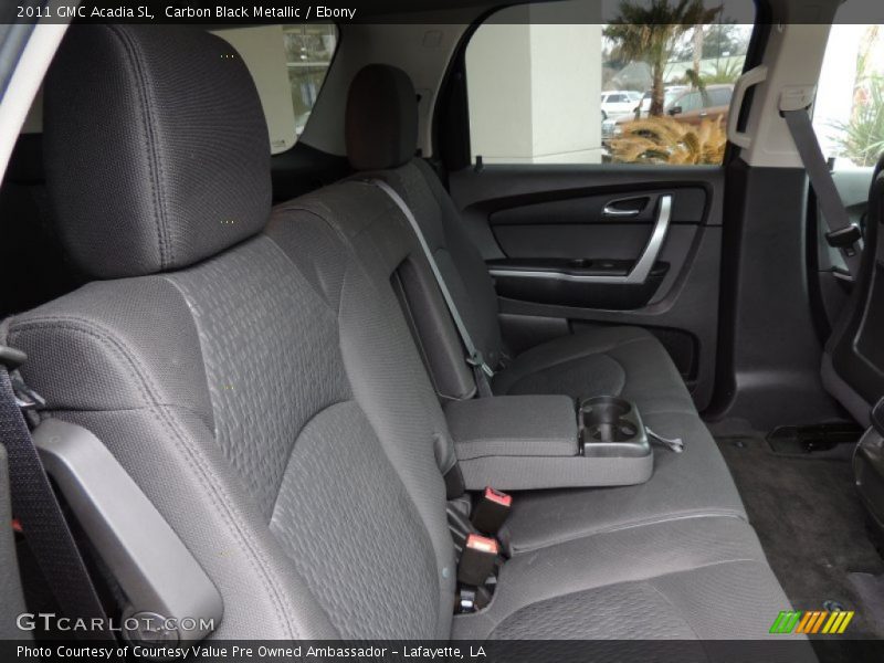 Carbon Black Metallic / Ebony 2011 GMC Acadia SL
