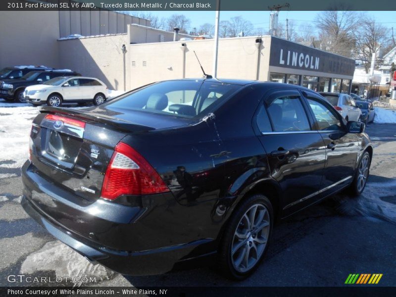 Tuxedo Black Metallic / Charcoal Black 2011 Ford Fusion SEL V6 AWD