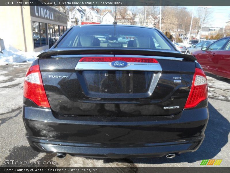 Tuxedo Black Metallic / Charcoal Black 2011 Ford Fusion SEL V6 AWD