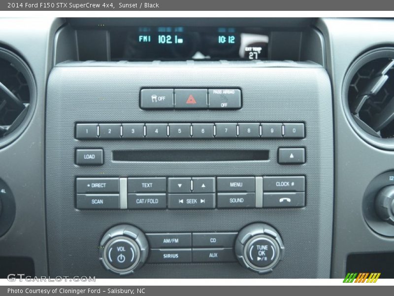 Controls of 2014 F150 STX SuperCrew 4x4