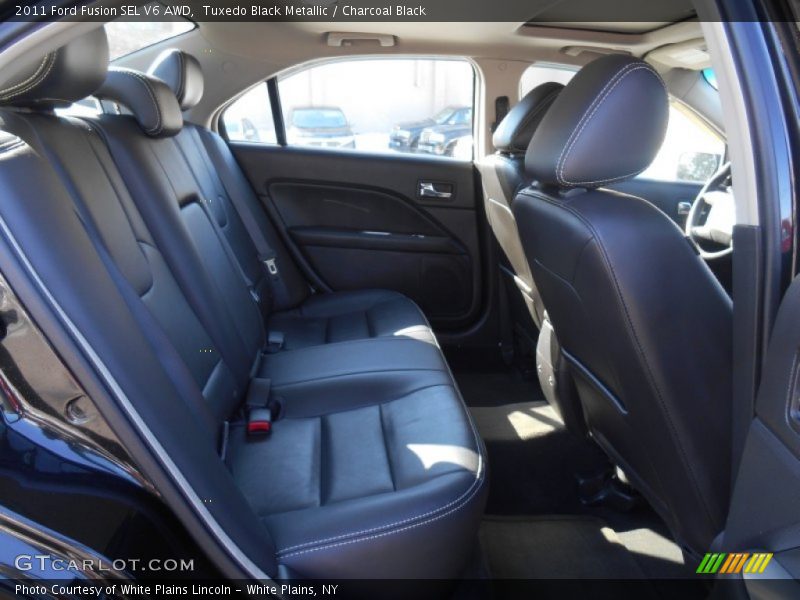Tuxedo Black Metallic / Charcoal Black 2011 Ford Fusion SEL V6 AWD