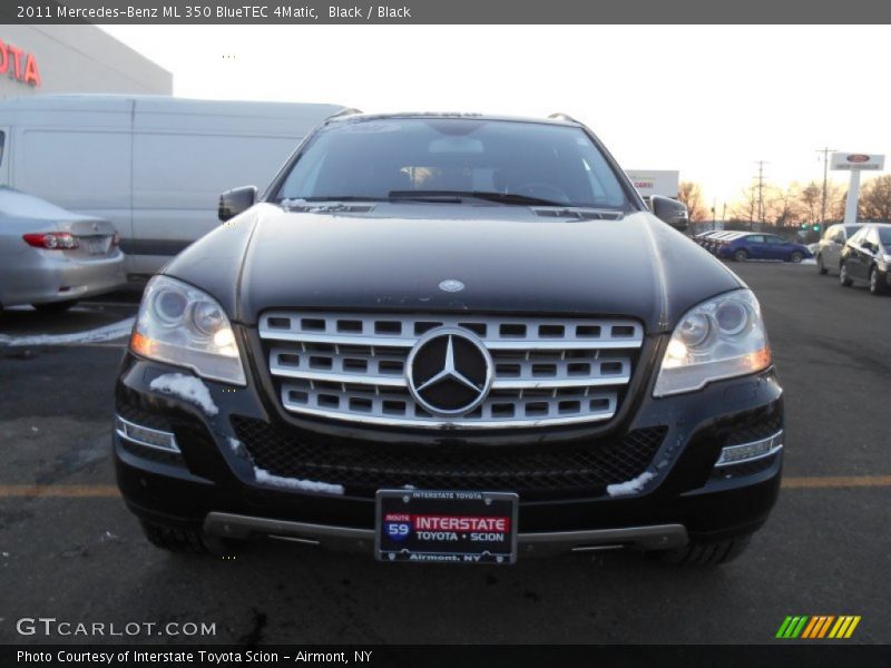 Black / Black 2011 Mercedes-Benz ML 350 BlueTEC 4Matic