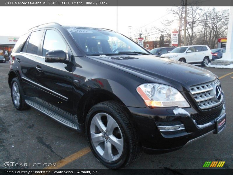 Black / Black 2011 Mercedes-Benz ML 350 BlueTEC 4Matic