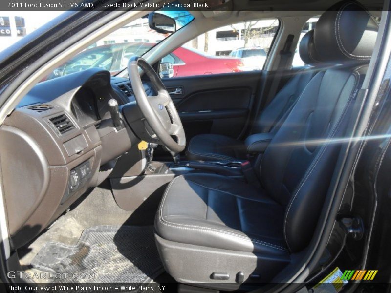 Tuxedo Black Metallic / Charcoal Black 2011 Ford Fusion SEL V6 AWD