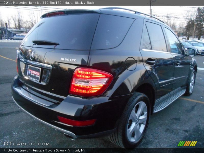 Black / Black 2011 Mercedes-Benz ML 350 BlueTEC 4Matic