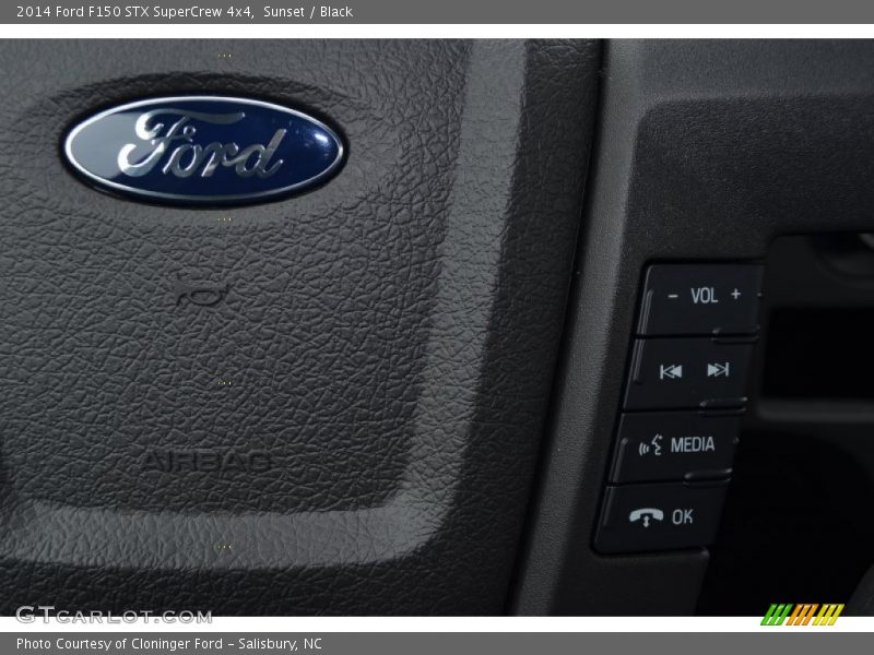 Sunset / Black 2014 Ford F150 STX SuperCrew 4x4