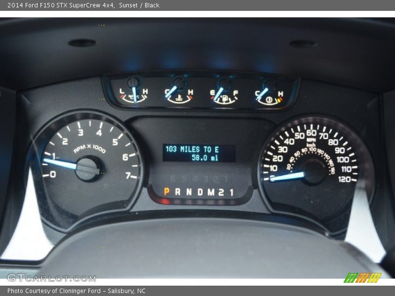 2014 F150 STX SuperCrew 4x4 STX SuperCrew 4x4 Gauges