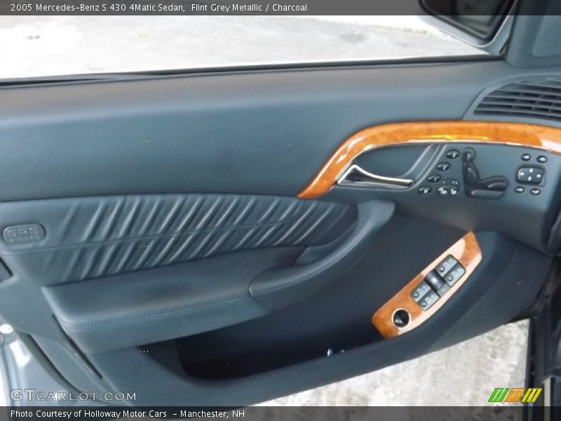 Flint Grey Metallic / Charcoal 2005 Mercedes-Benz S 430 4Matic Sedan