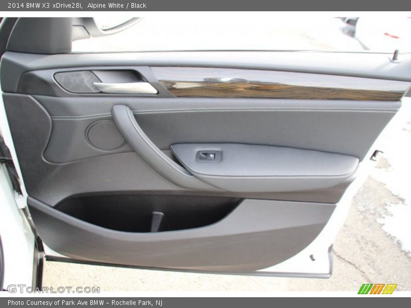 Alpine White / Black 2014 BMW X3 xDrive28i