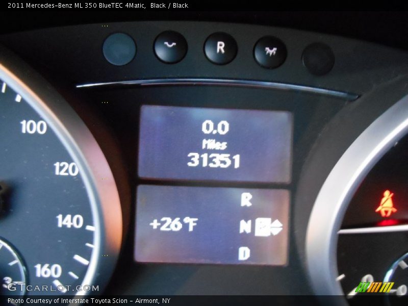 Black / Black 2011 Mercedes-Benz ML 350 BlueTEC 4Matic