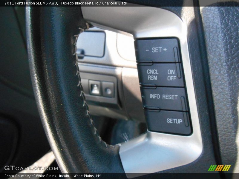 Tuxedo Black Metallic / Charcoal Black 2011 Ford Fusion SEL V6 AWD