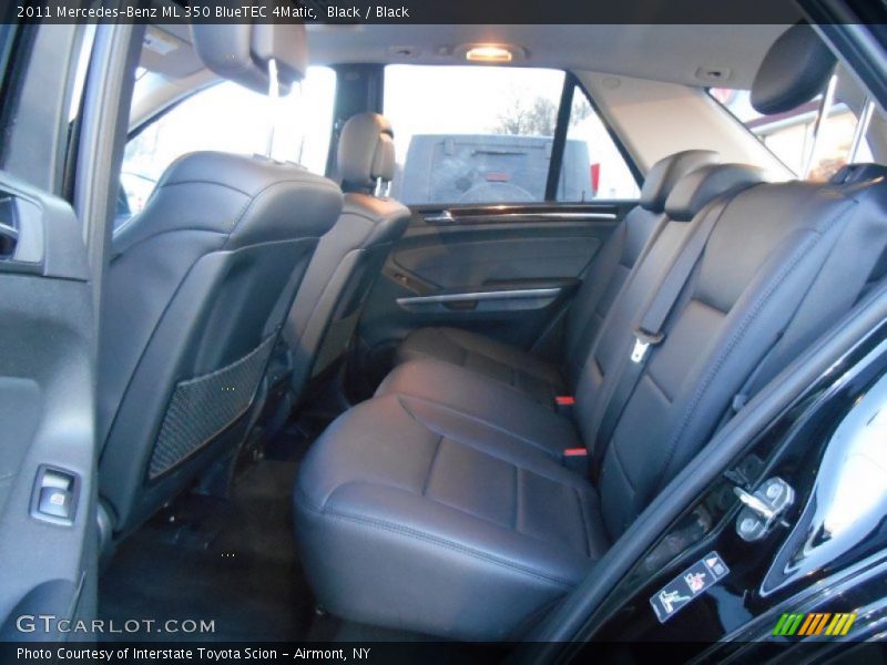 Black / Black 2011 Mercedes-Benz ML 350 BlueTEC 4Matic