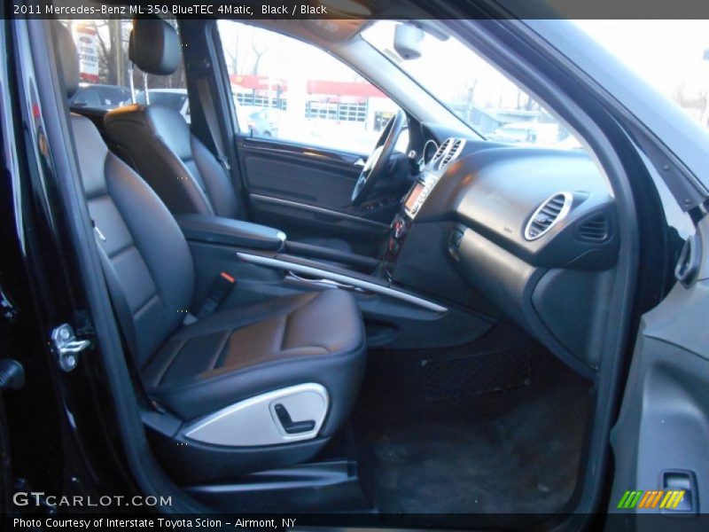 Black / Black 2011 Mercedes-Benz ML 350 BlueTEC 4Matic
