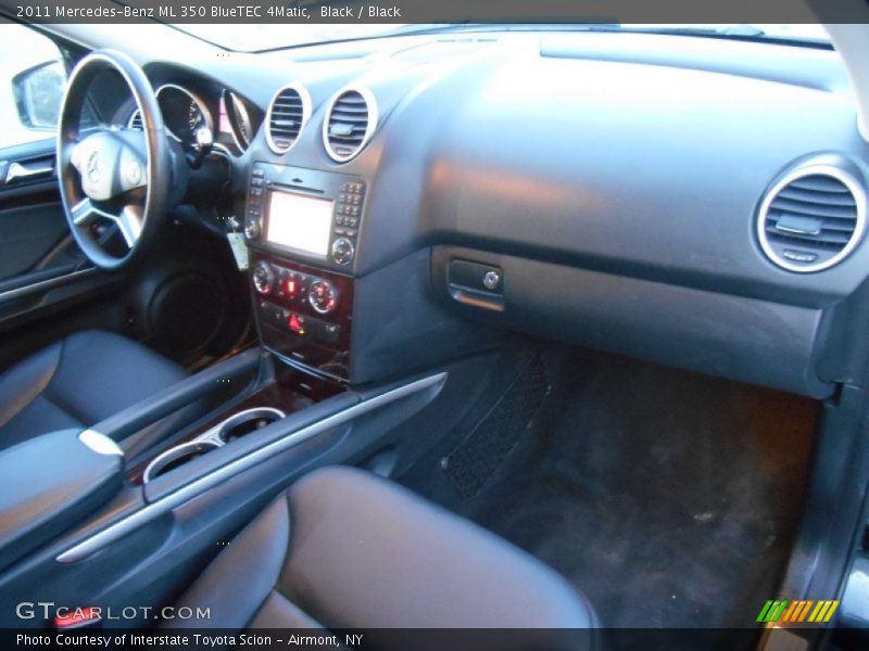 Black / Black 2011 Mercedes-Benz ML 350 BlueTEC 4Matic