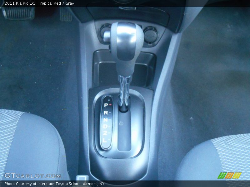 Tropical Red / Gray 2011 Kia Rio LX