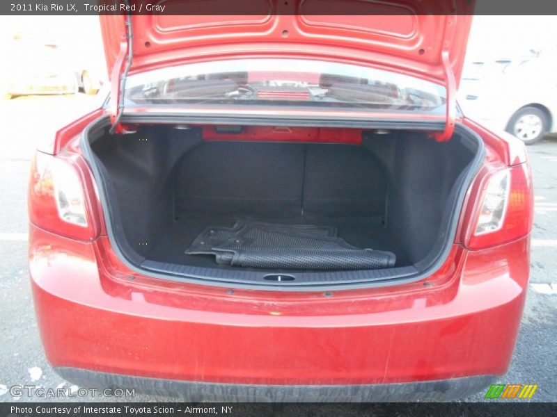 Tropical Red / Gray 2011 Kia Rio LX