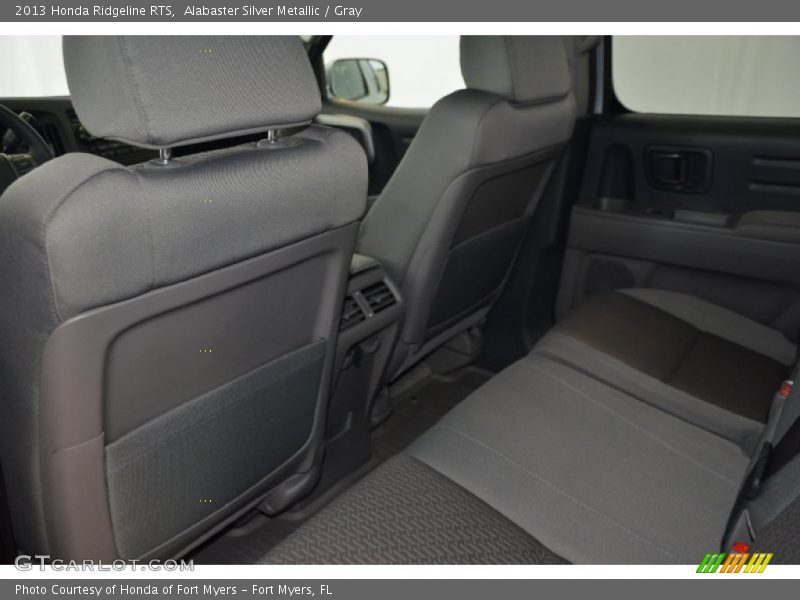 Alabaster Silver Metallic / Gray 2013 Honda Ridgeline RTS