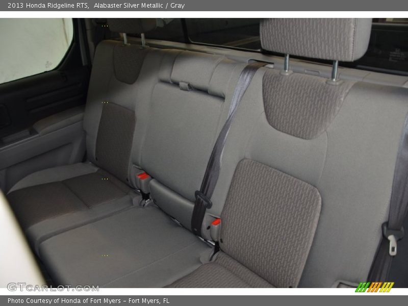 Alabaster Silver Metallic / Gray 2013 Honda Ridgeline RTS