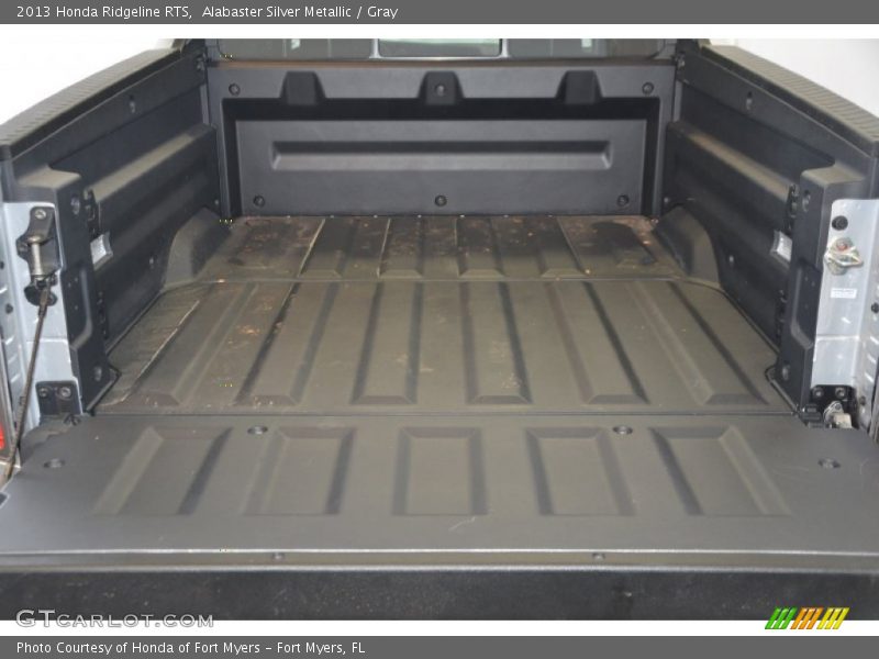 Alabaster Silver Metallic / Gray 2013 Honda Ridgeline RTS