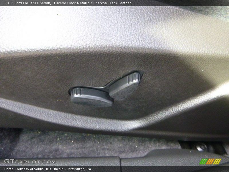 Tuxedo Black Metallic / Charcoal Black Leather 2012 Ford Focus SEL Sedan