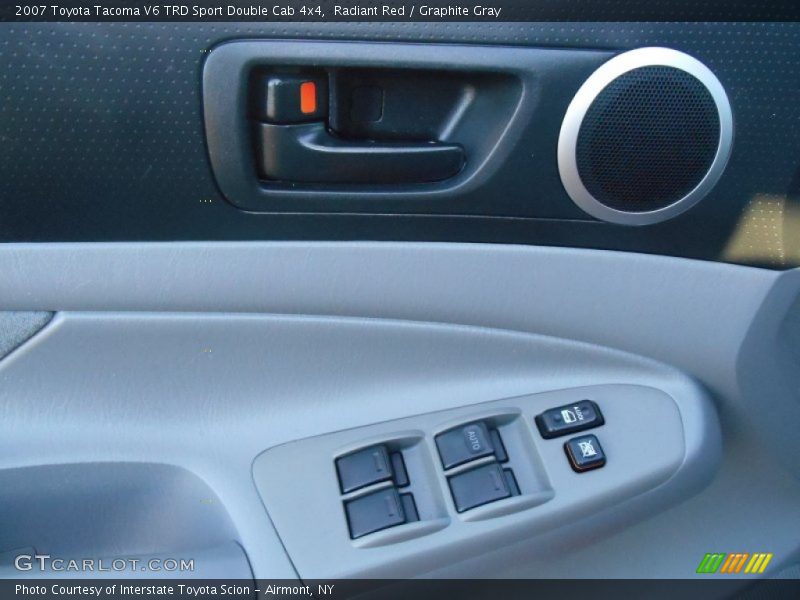 Radiant Red / Graphite Gray 2007 Toyota Tacoma V6 TRD Sport Double Cab 4x4