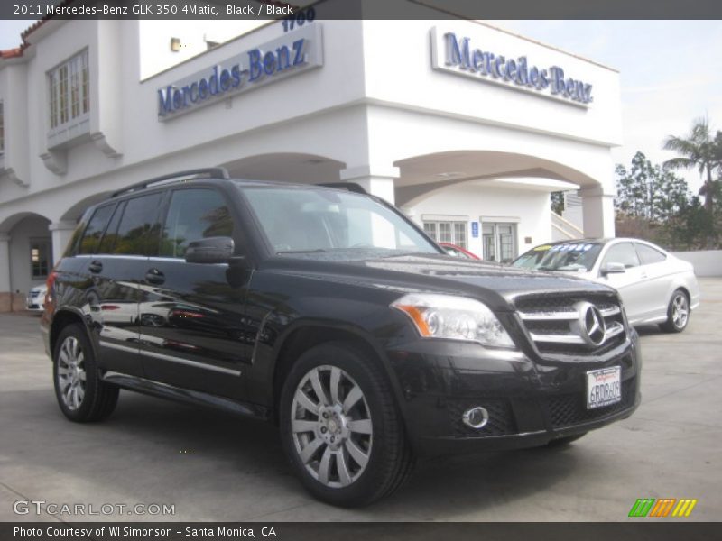 Black / Black 2011 Mercedes-Benz GLK 350 4Matic