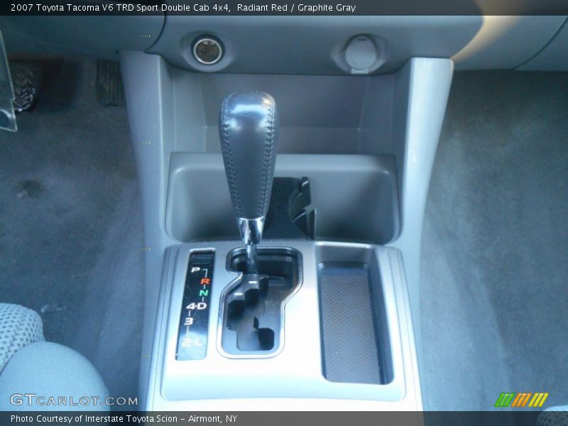 Radiant Red / Graphite Gray 2007 Toyota Tacoma V6 TRD Sport Double Cab 4x4