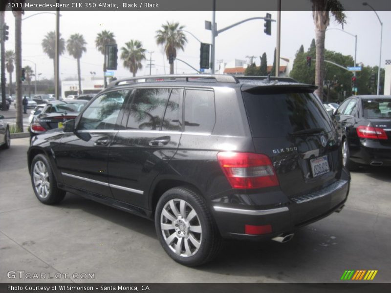Black / Black 2011 Mercedes-Benz GLK 350 4Matic
