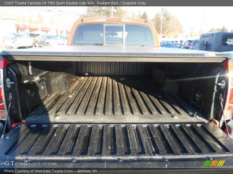 Radiant Red / Graphite Gray 2007 Toyota Tacoma V6 TRD Sport Double Cab 4x4