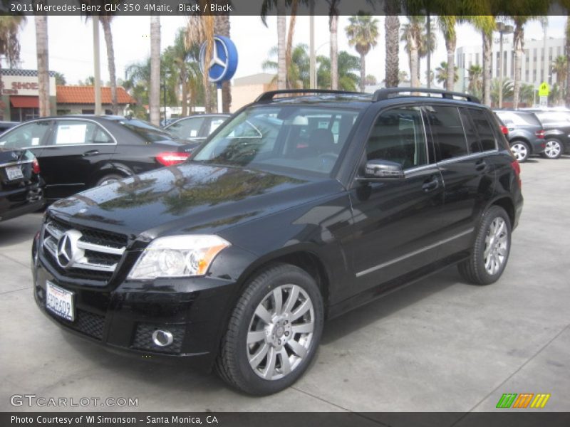 Black / Black 2011 Mercedes-Benz GLK 350 4Matic