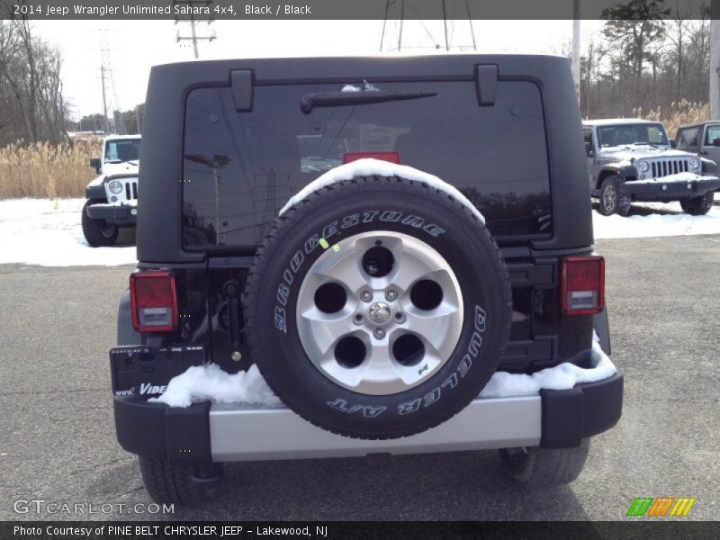 Black / Black 2014 Jeep Wrangler Unlimited Sahara 4x4