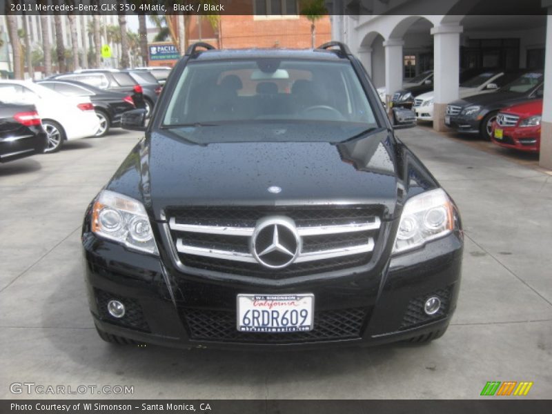 Black / Black 2011 Mercedes-Benz GLK 350 4Matic