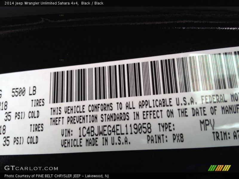 Black / Black 2014 Jeep Wrangler Unlimited Sahara 4x4